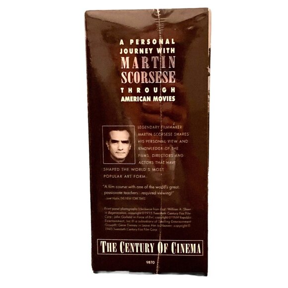 A Personal Journey W/ Martin Scorsese Thru Movies New Sealed 3 VHS Box Set 1998 - Picture 4 of 7